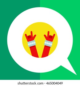Rock hands icon