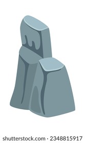 Rock Hills Landscape Vector Illustration