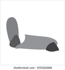 Rock isolated vector for illustration design and icon