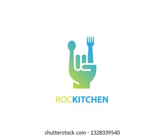 Rock Kitchen logo design