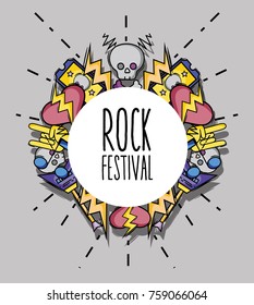 rock music festival event concert