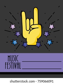 rock music festival event concert