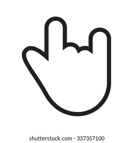 Rock, music, party icon vector image. Can also be used for party. Suitable for web apps, mobile apps and print media.