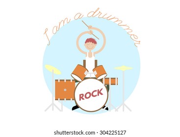 Rock n' Roll Drummer