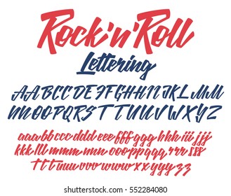 Rock n Roll Handwritten