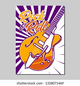 Rock n Roll Poster Template