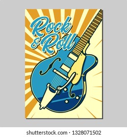 Rock N Roll Poster Template