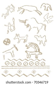 rock paintings