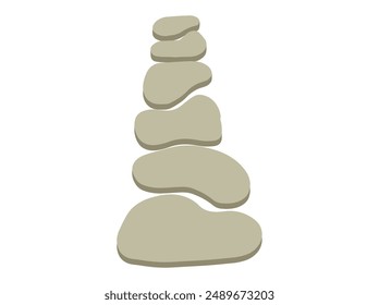 Rock Path texture Background illustration