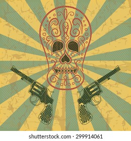 Rock & Roll, chalkboard design, vector, eps 10