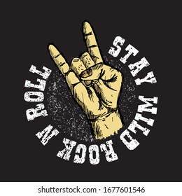 Rock And Roll Finger Sign