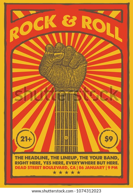 Rock And Roll Gig
Poster Flyer Template