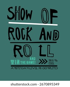 GRÁFICOS DE ROCK Y ROLLO PARA CAMISETAS