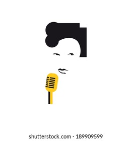 Rock and roll icon 