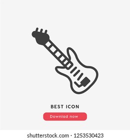 rock and roll icon vector. Rock symbol. metal music symbol.