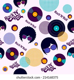 Rock And Roll Party Pattern