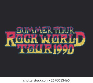 Design de cartaz de rock and roll. Faça algum design de arte-final de ruído.	