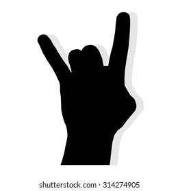 rock and roll sign backgrounds