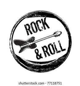 rock and roll stamp