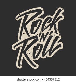 Rock   Roll text