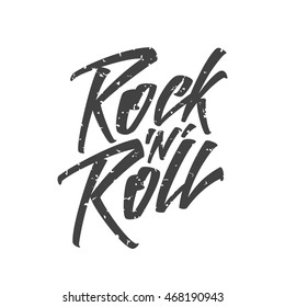 Rock and Roll text