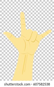 Rock and Roll at Transparent Effect Background