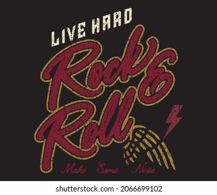 rock and roll, Wings feel freedom vector vintage print design for t-shirt and others print vector design tee shirt-6