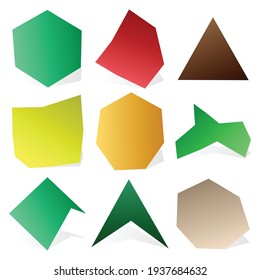 Rock shape, silhouette vector illustration, icon. Geometric angular, edgy element. Gravel, stone amorph shape