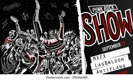 rock show poster