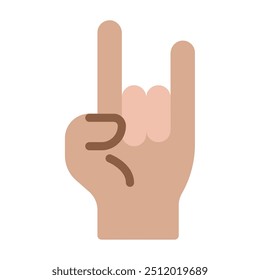 Rock sign icon for web, app, infographic, etc