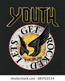 letra de eslogan de rock