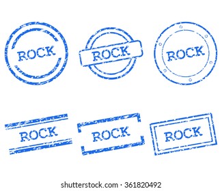 Rock stamps
