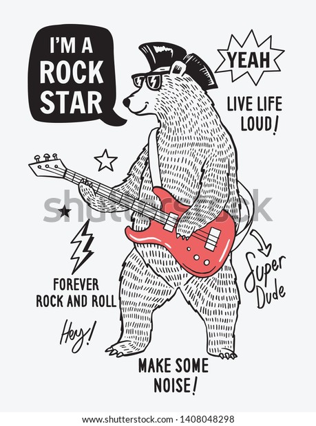 noise rockstar logo tee