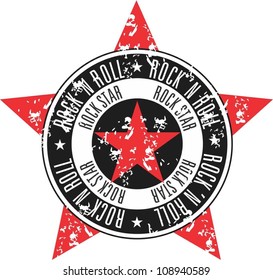 Rock Star Stamp