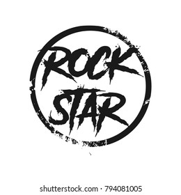 Rock Star Vector Design