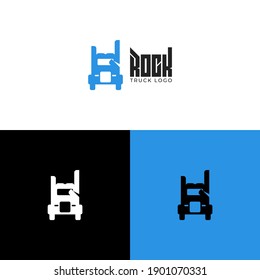 Rock Stars Logo Design Vector