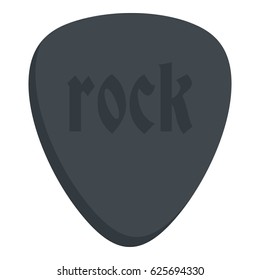 Rock stone icon flat isolated on white background vector illustration