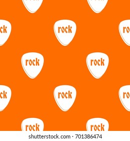 Rock stone pattern repeat seamless in orange color for any design. Vector geometric illustration