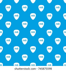 Rock stone pattern repeat seamless in blue color for any design. Vector geometric illustration