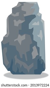Ilustración de vectores de roca y piedra