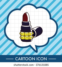 rock style lipstick theme elements