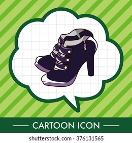 rock style shoes theme elements