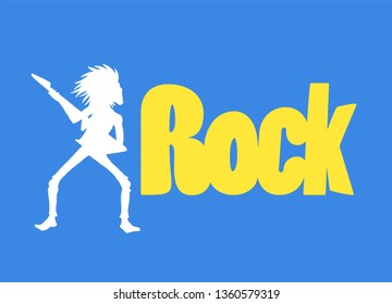 Rock symbol design