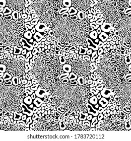 Rock texture background; Abstract background, vector with black and white