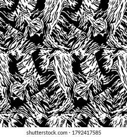 Rock texture background; Abstract background, vector with black and white