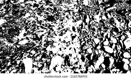 Textura de roca. Textura panorámica de piedra. Minerales de estructura dura. Fondo de piedra. Fondo de piedra marina. Textura de fondo. Ilustración vectorial.