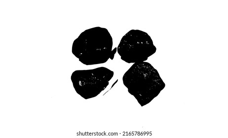 Rock texture. Panoramic texture of stone. Rough structure mineral. Stone background. Background of sea stone. Background texture. Vector illustration.