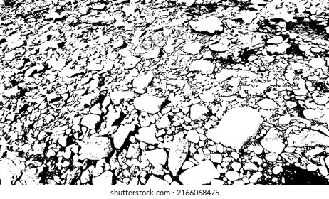 Textura de roca. Textura panorámica de piedra. Minerales de estructura dura. Fondo de piedra. Fondo de piedra marina. Textura de fondo. Ilustración vectorial.