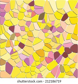 Rock tiles pattern Yellow