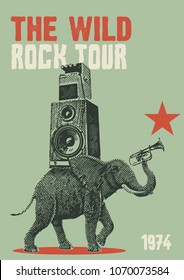 Rock Tour Flyer Poster Template